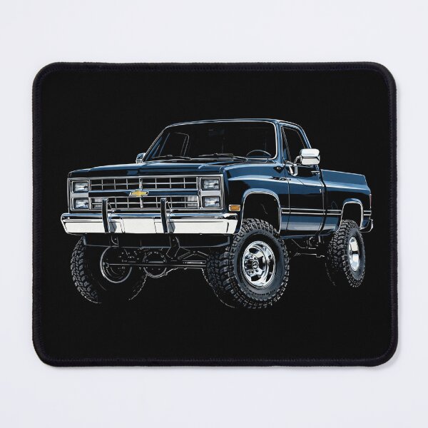 Item preview, 1985 Chevy K10 Silverado – Lifted Square Body 4x4 Truck Illustration designed and sold by Stinky Lincy's Apparel Company.