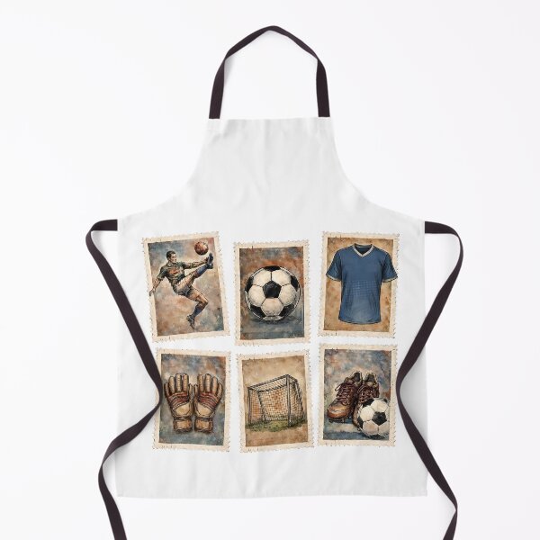 Item preview, Vintage Soccer Stamps Football Collection designed and sold by HandicraftArt.