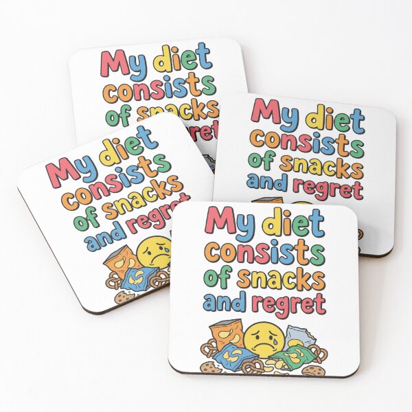 Item preview, Snacks and regret designed and sold by The Timeless Inkwell.