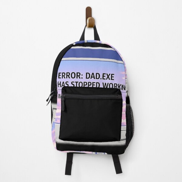 Item preview, Dad Exe Has Stopped Working Computer Error Glitch designed and sold by Retro Mood Co.