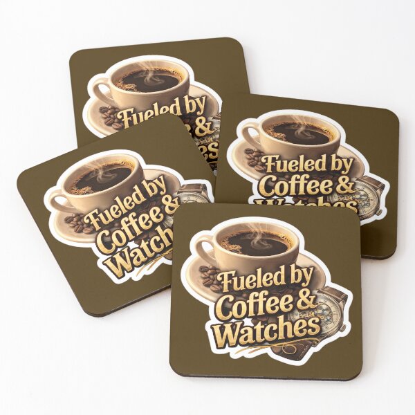 Item preview, Fueled by Coffee & Watches – Mechanical Watch Collector Lifestyle Design designed and sold by WatchesAndMore.