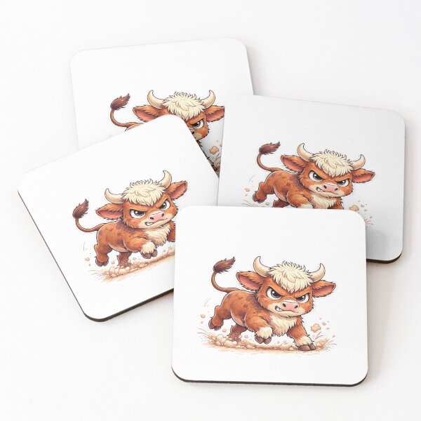 Item preview, cranky little bull designed and sold by reddirtau.
