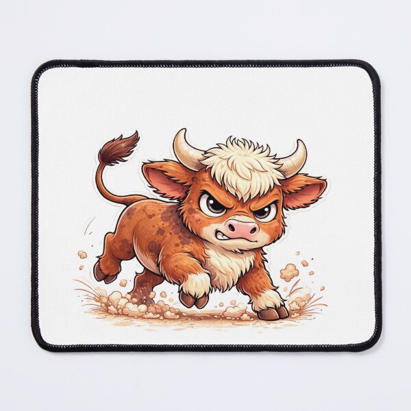 Item preview, cranky little bull designed and sold by reddirtau.