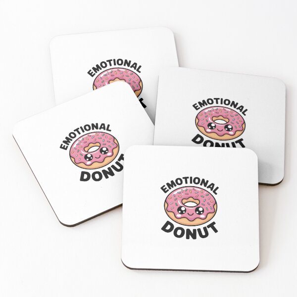 Item preview, Funny Donut Lover Aesthetic Emotional Support Meme Art designed and sold by Mr-wow.
