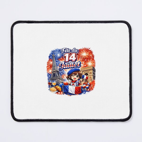 Item preview, Manga Sticker for Bastille Day – French Kawaii Style designed and sold by danti96.