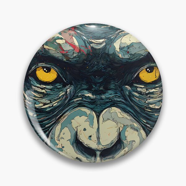 Item preview, Monkey Jungle Illustration Aesthetic Landscapes Paint Oil designed and sold by ART ATTACK ZONE.