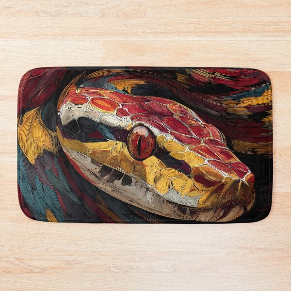 Item preview, Snake Colors Illustration Aesthetic Landscapes Paint Oil designed and sold by ART ATTACK ZONE.