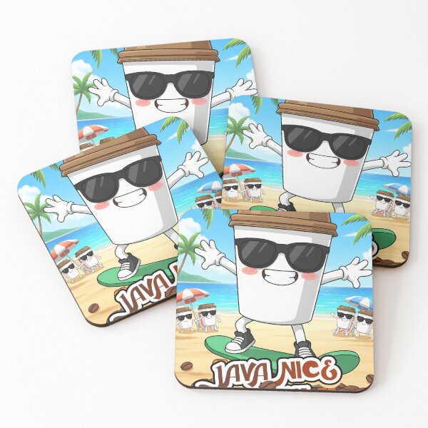 Item preview, Java Nice Day Coffee Pun designed and sold by zakvisuals.