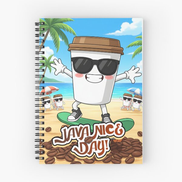 Item preview, Java Nice Day Coffee Pun designed and sold by zakvisuals.