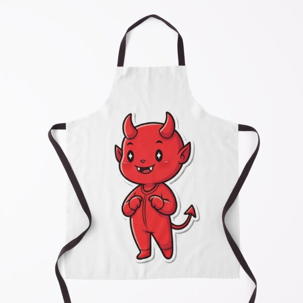 Item preview, Cute Devil Sticker – Kawaii Red Demon Cartoon designed and sold by Mojbin.