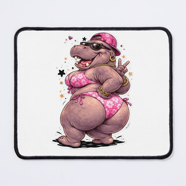 Item preview, Hippo Gal designed and sold by Snurly.