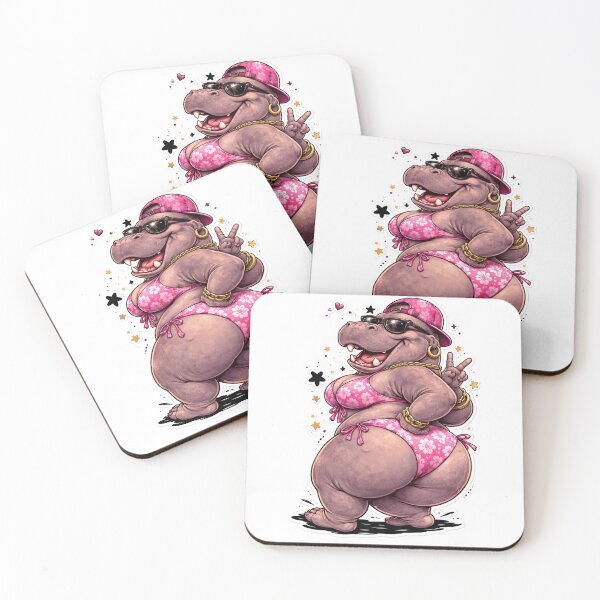 Item preview, Hippo Gal designed and sold by Snurly.