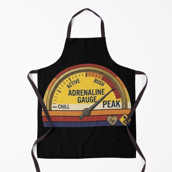 Item preview, Adrenaline Gauge Retro Sunset Graphic designed and sold by axiksa10.