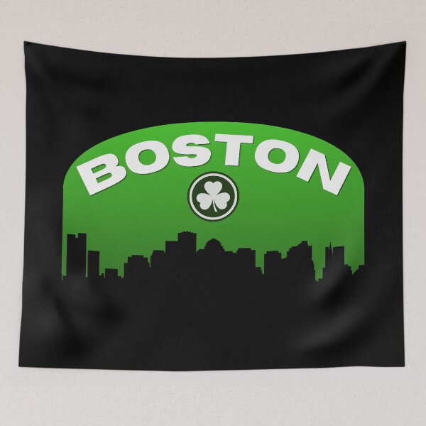 Item preview, Boston Skyline - Celtic Pride designed and sold by Pandemonium Art & Design.