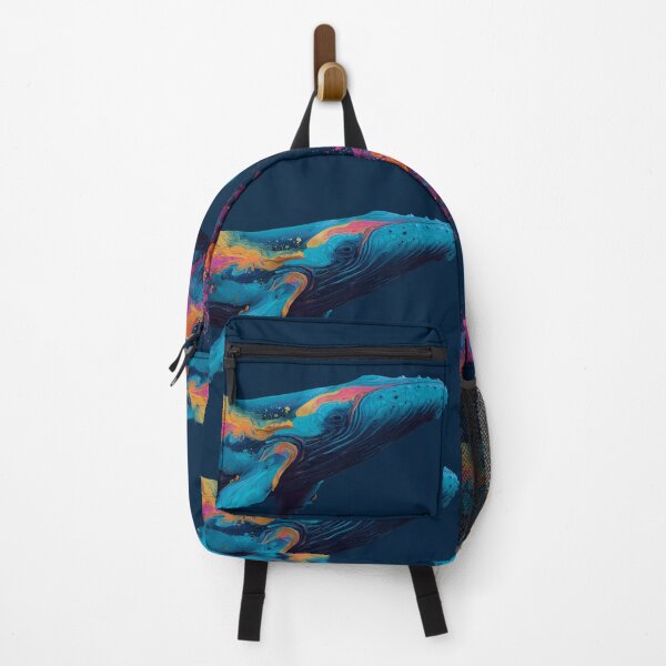 Item preview, Whale Colors Illustration Aesthetic Landscapes Paint Oil designed and sold by ART ATTACK ZONE.