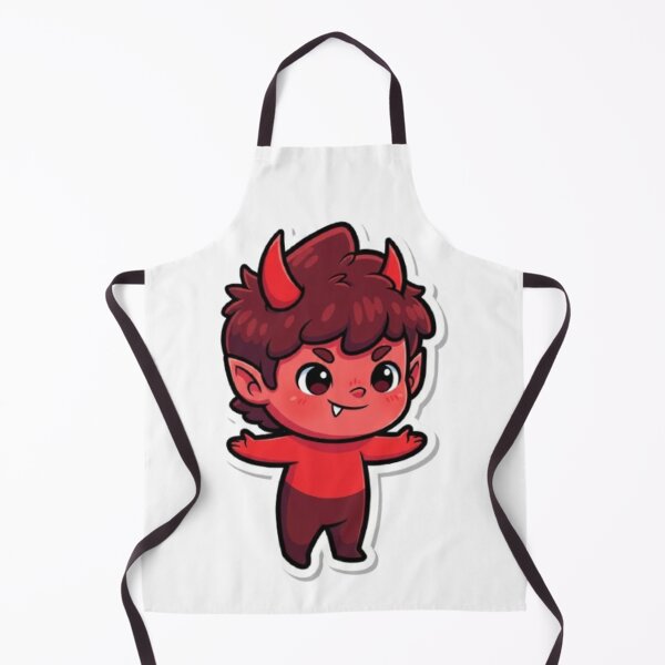 Item preview, Cute Little Devil Sticker – Kawaii Naughty Cartoon Character designed and sold by Mojbin.