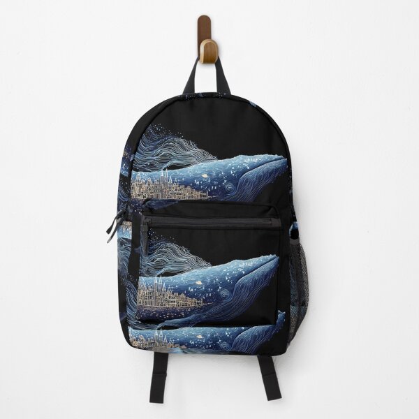 Item preview, Whale Design Colors Illustration Aesthetic Landscapes Paint Oil designed and sold by ART ATTACK ZONE.