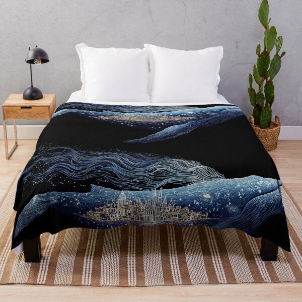 Item preview, Whale Design Colors Illustration Aesthetic Landscapes Paint Oil designed and sold by ART ATTACK ZONE.