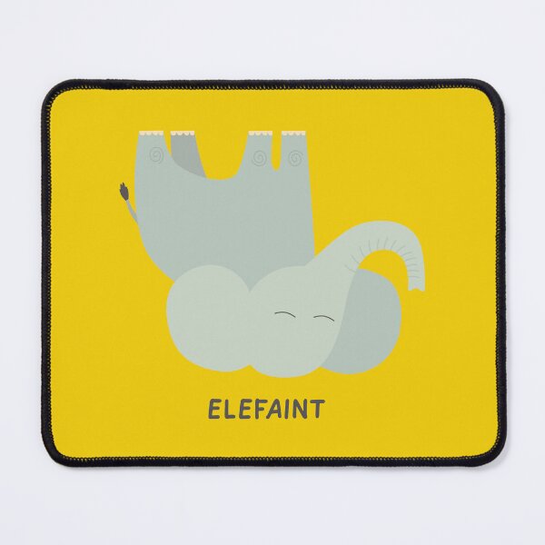 Item preview, Funny Elefaint - Cute Fainting Elephant Pun Graphic designed and sold by artworkathome.