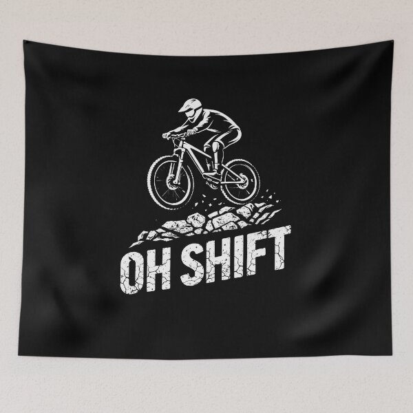 Item preview, Oh Shift Funny Mountain Bike designed and sold by JODYSMORGAN.