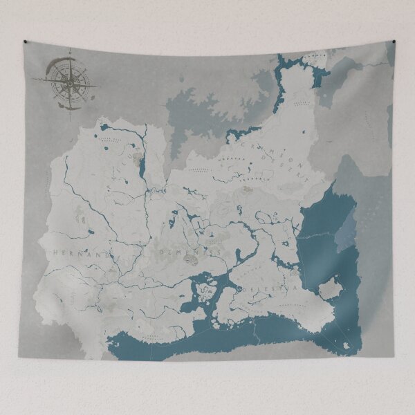 Item preview, Crimson Desert Pywel Map designed and sold by The Pathfinders.