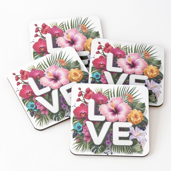 Item preview, Love - Flowers designed and sold by GUNAPRIYAA.