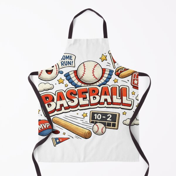 Item preview, Doodle Baseball T-Shirt – Minimal Cartoon Baseball Design, Vintage Sport Illustration, Baseball Lover Gift designed and sold by josefdavid.