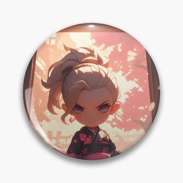 Item preview, Justine Caroline Persona 5 Sakura Kimono Chibi designed and sold by TanglenRabbit.