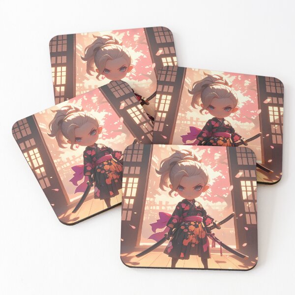 Item preview, Justine Caroline Persona 5 Sakura Kimono Chibi designed and sold by TanglenRabbit.