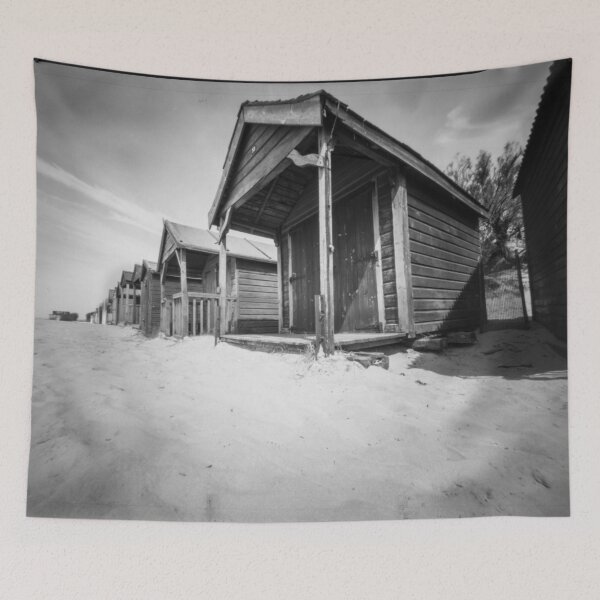 Item preview, West wittering beach huts - Pinhole photography designed and sold by willgudgeon.