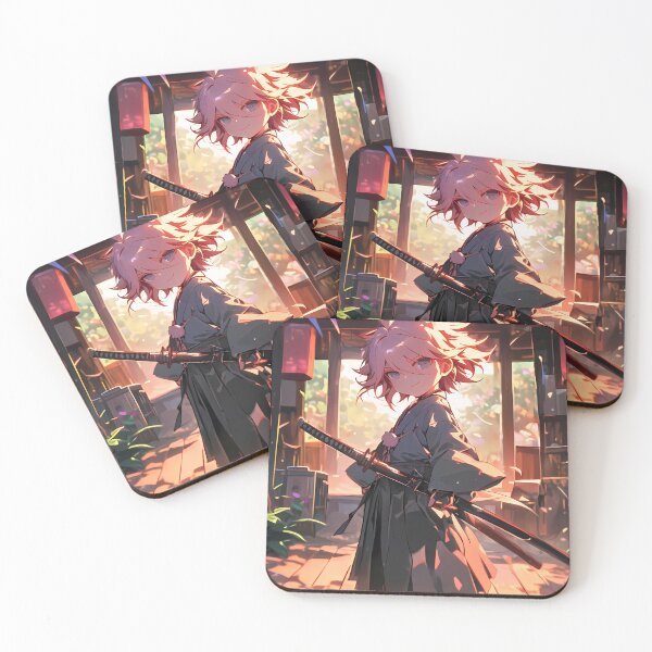 Item preview, Byakuya Togami Danganronpa Chibi Kimono Sunset designed and sold by TanglenRabbit.