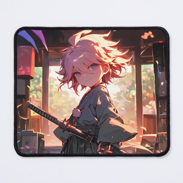 Item preview, Byakuya Togami Danganronpa Chibi Kimono Sunset designed and sold by TanglenRabbit.