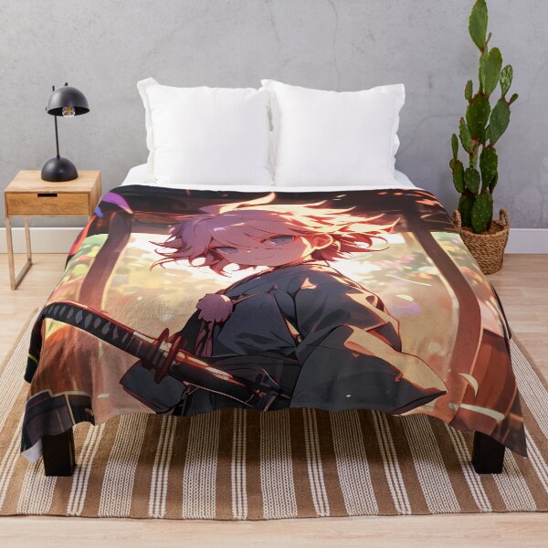Item preview, Byakuya Togami Danganronpa Chibi Kimono Sunset designed and sold by TanglenRabbit.