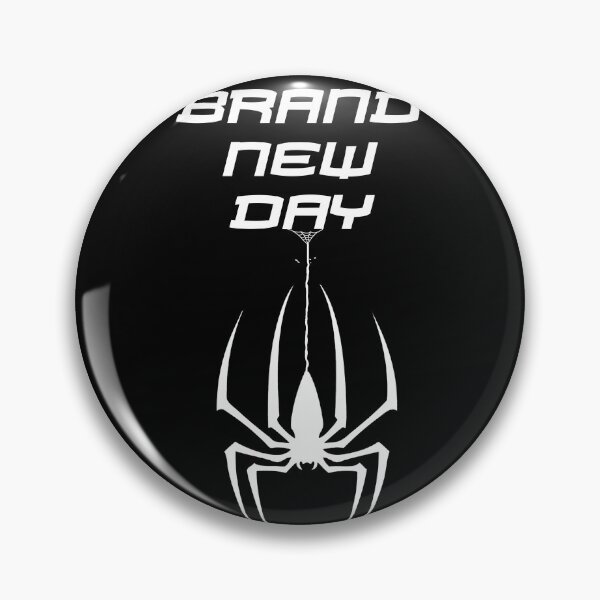 Aperçu de l'œuvre T-shirt Spiderman Web de Brand New Day, style streetwear gothique, imprimé araignée minimaliste, vêtements d'Halloween à l'esthétique sombre créée et vendue par Dimu Co..