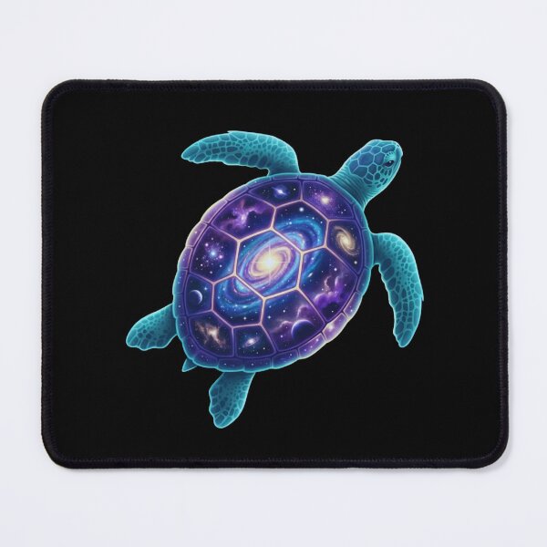 Item preview, Cosmic Sea Turtle Galaxy Nebula Space Art designed and sold by MoonSoul Studio.