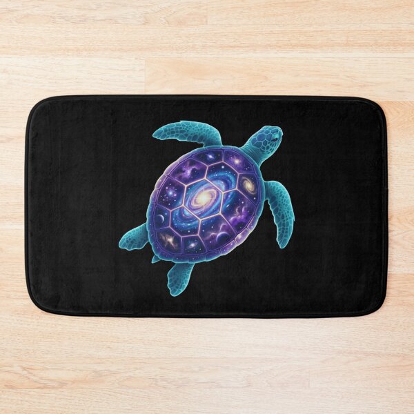 Item preview, Cosmic Sea Turtle Galaxy Nebula Space Art designed and sold by MoonSoul Studio.