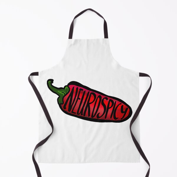 Item preview, Neurospicy hot pepper / neurodivergent positive words designed and sold by Fun Art by J & G.