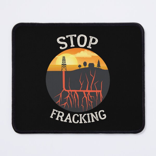 Item preview, Stop Fracking Vintage Woodblock Environmental Protest designed and sold by Oaks Creations.