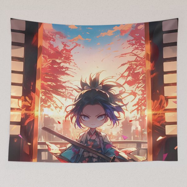 Item preview, Mukuro Ikusaba Danganronpa Chibi Autumn Sunset designed and sold by TanglenRabbit.