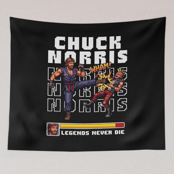 Item preview, Chuck Norris, Legendary Tough Guy, Legens never die designed and sold by legbabella.