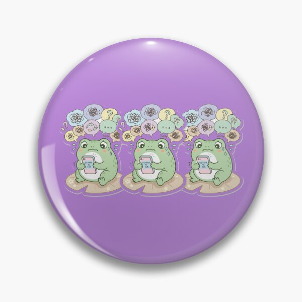 Item preview, I Was Fine Until “Let’s Talk” – Introvert Anxiety Frog designed and sold by Quiet Mode Studio.