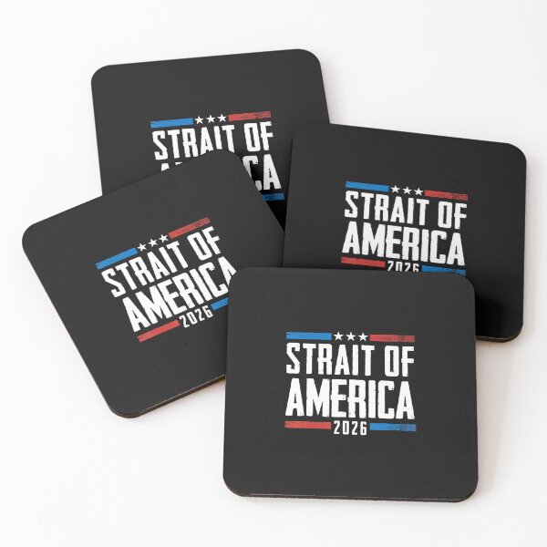 Item preview, Strait Of America Flag designed and sold by Thestackingfig.