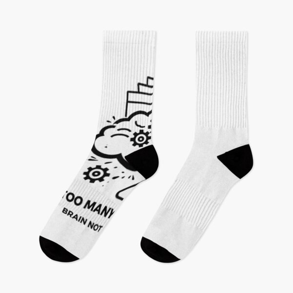 Item preview, Funny Overthinking Brain – Too Many Tabs Open: Brain Not Responding designed and sold by MS-DesignArt.
