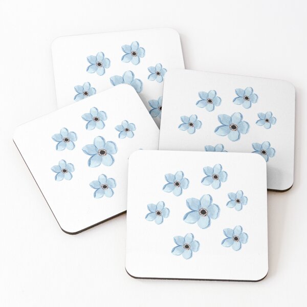 Item preview, blue flowers designed and sold by Fatimalak.