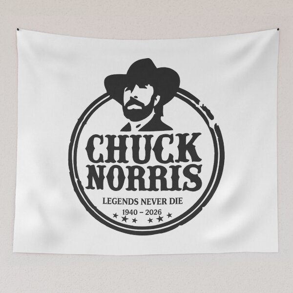 Item preview, Chuck Norris, Legendary Tough Guy, Legens never die designed and sold by legbabella.