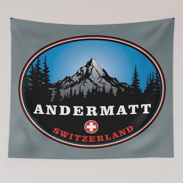 Item preview, Andermatt Switzerland landscape designed and sold by studioss76.