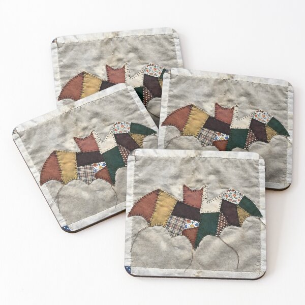 Item preview, Cute Patchwork Bat designed and sold by TackyTime.