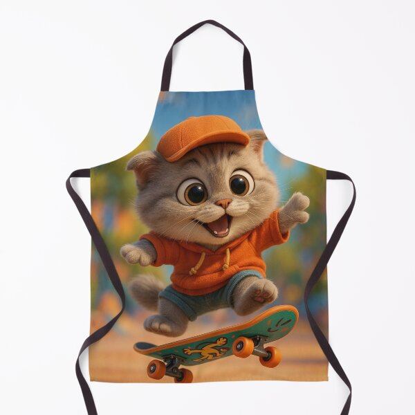 Item preview, Skater Scottish Fold Cat designed and sold by Sillytoe.