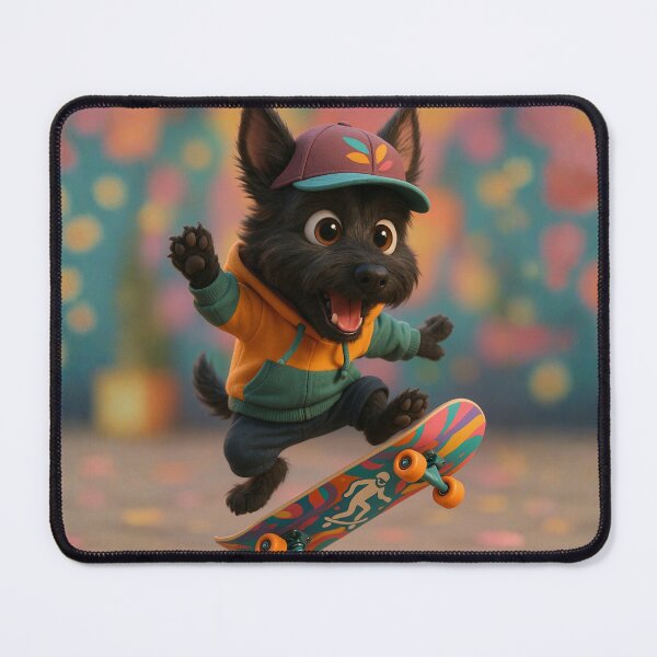 Item preview, Skater Scottish Terrier designed and sold by Sillytoe.