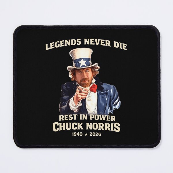 Item preview, Chuck Norris, Legendary Tough Guy, Legens never die designed and sold by legbabella.